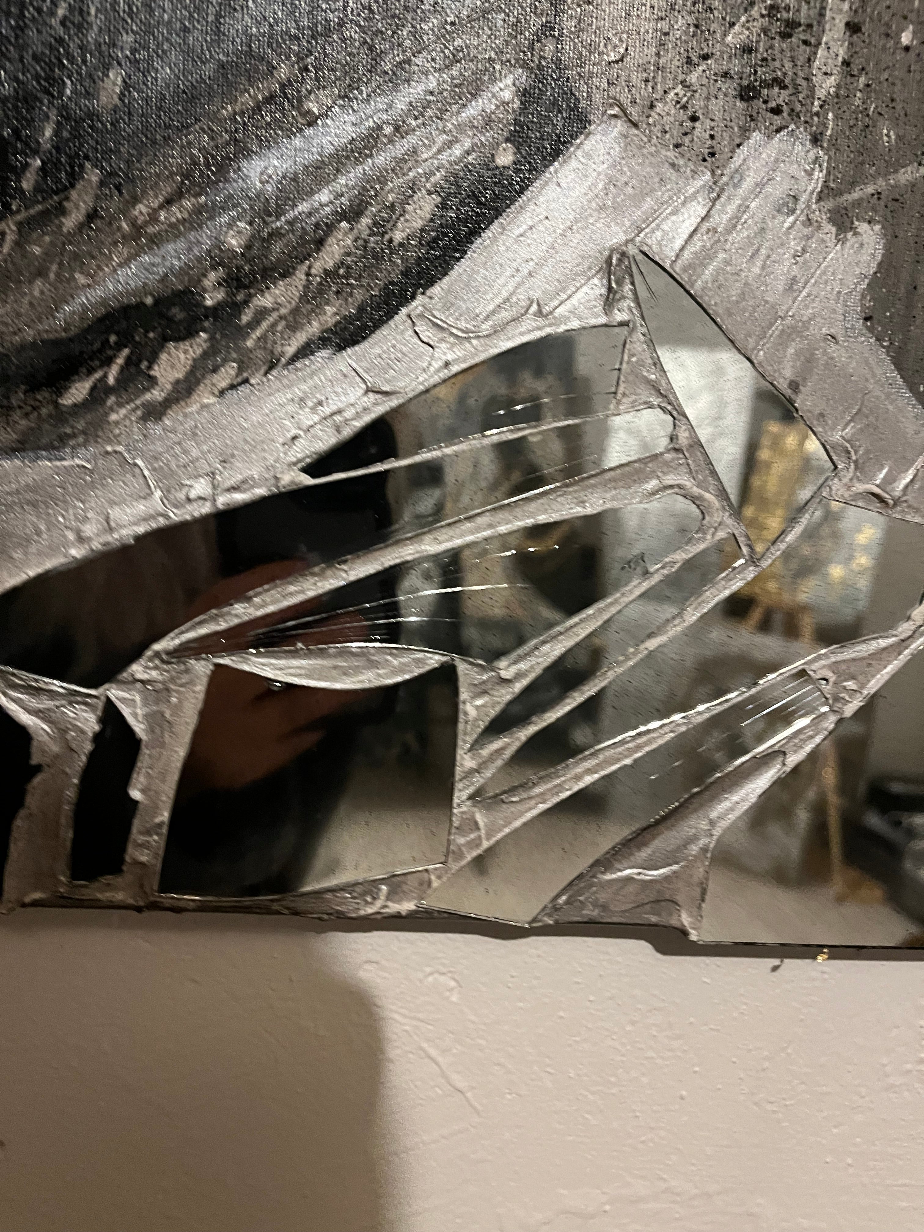 Bad Bunny Crashed Mirror