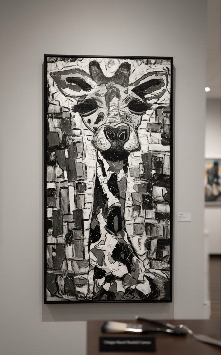 Giraffe - Original Painting